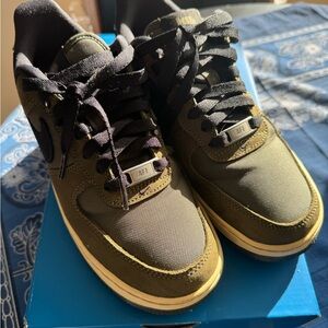 Undefeated Nike Air Force 1 Olive Green Sneakers